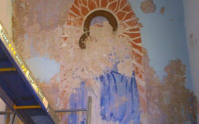 Restoration of frescoes